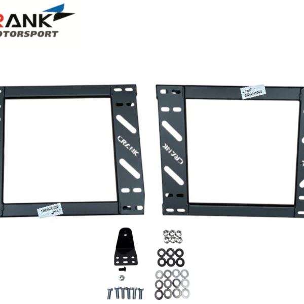 2x Crank Motorsport Holden Commodore VL/VN/VP/VR/VS Seat Adapter Rail – Suit BRIDE RECARO SPARCO – Heavy Duty Seat Mount Brackets