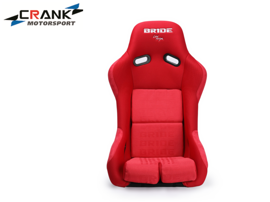 1x Crank Motorsport BRIDE VIOS II Fibreglass Racing Seat – Red