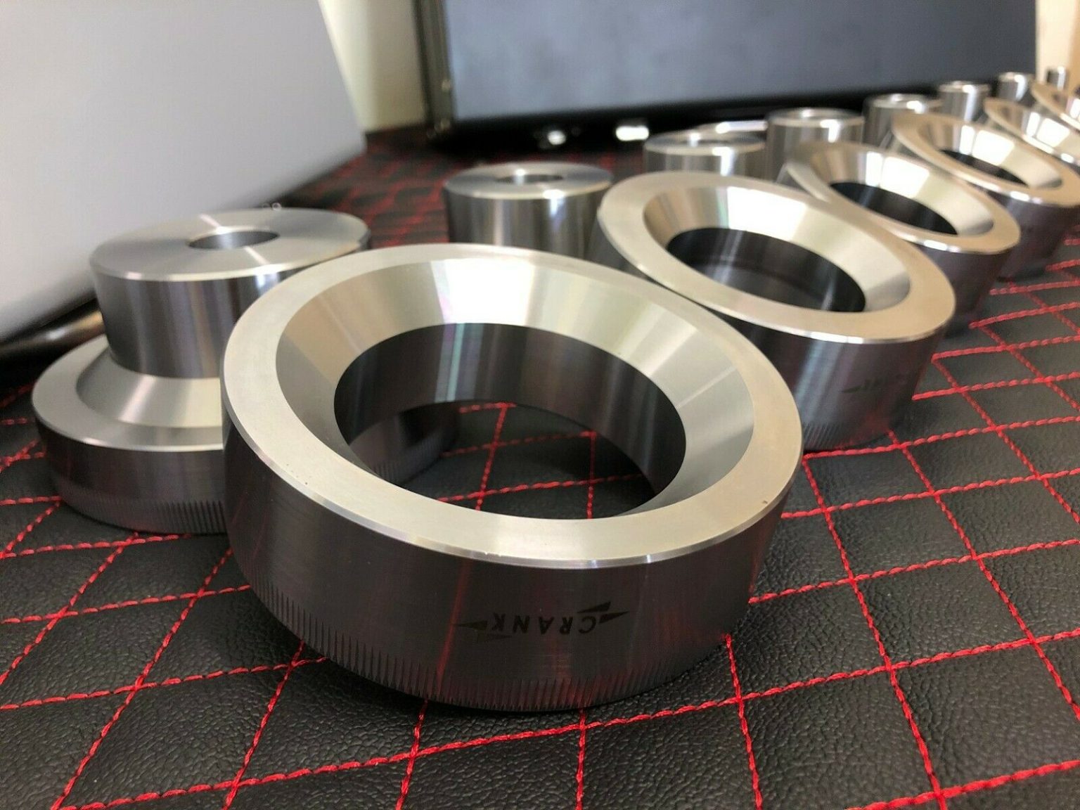 36 Pcs Dimple die hole punch set. 16 63mm cut, 1/22.5" in Taper Premium kit Croydon